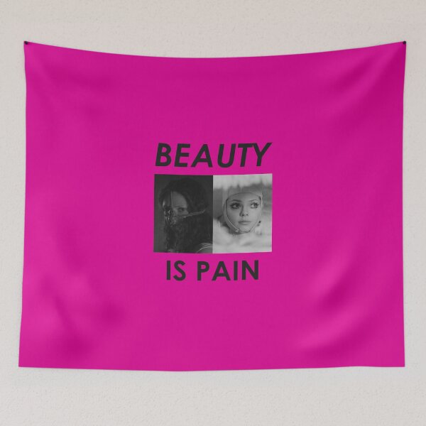 Item preview, The Ugly Stepsister - Vintage Pink Poster designed and sold by vbsartwork.