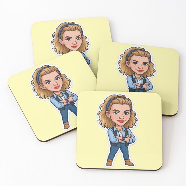 Item preview,  Debbie Gibson Bobblehead Die-Cut Sticker designed and sold by CleverCulture.