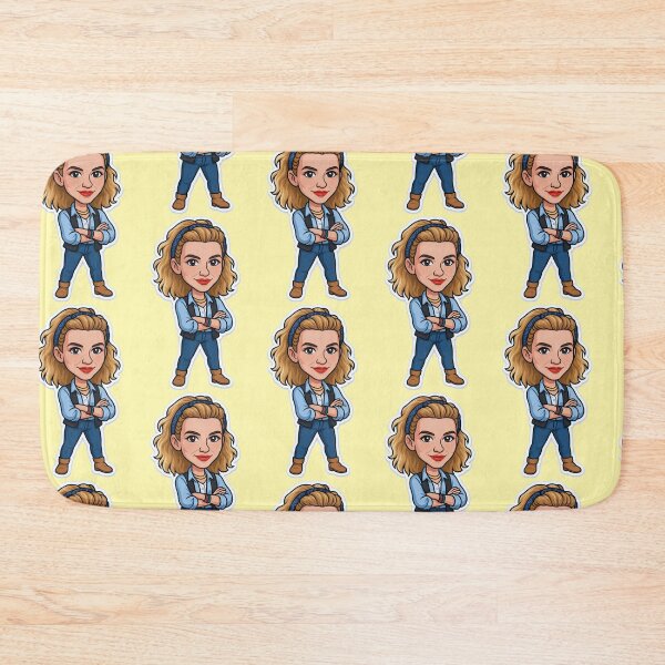 Item preview,  Debbie Gibson Bobblehead Die-Cut Sticker designed and sold by CleverCulture.