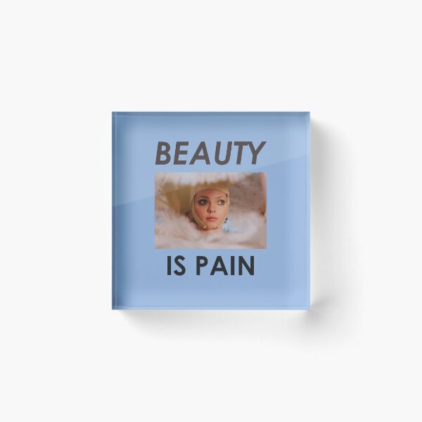 Item preview, The Ugly Stepsister - Pastel Blue Poster designed and sold by vbsartwork.