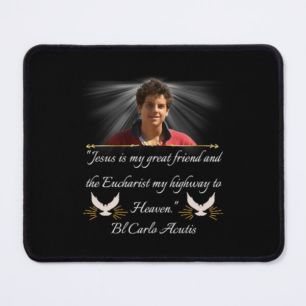 Item preview, Blessed Carlo Acutis Pray For Us First Millenial Saint Servant Of God Quote Gift designed and sold by RohanDaho.