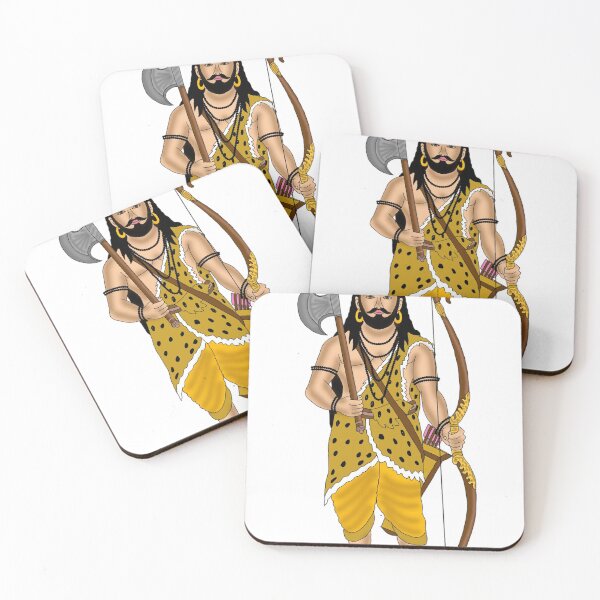 Item preview, Lord Parshuram Avatar Digital Painting | Vishnu Sixth Incarnation Artwork | Hindu Warrior God Wall Art designed and sold by Harshit_Digital_Arts.
