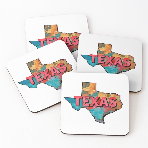 Aperçu de l'œuvre Colorful Texas créée et vendue par McNair Visions.