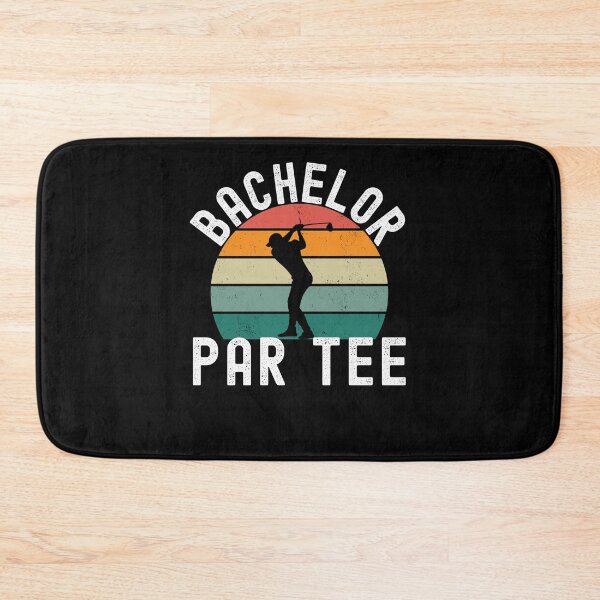 Item preview, Bachelor par tee funny golfing Bachelor party golf retro sun designed and sold by snowry.