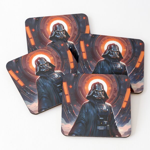 Item preview, Darth Vader Futuristic Galactic Warriors Epic Cosmic Battlescape designed and sold by ART ATTACK ZONE.