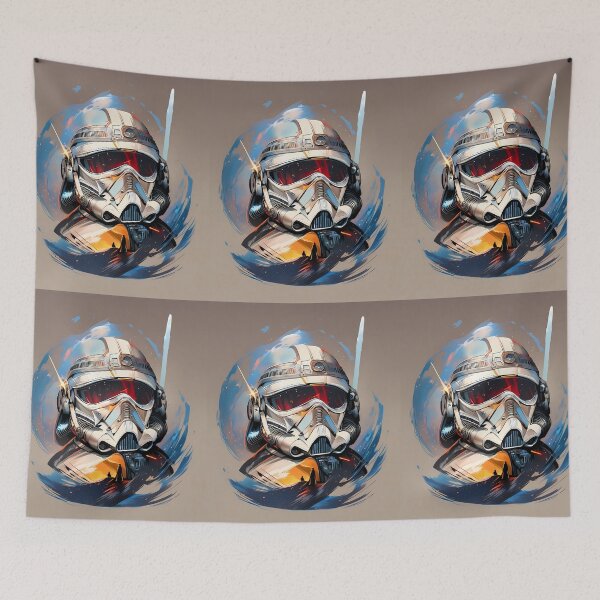 Item preview, Star Wars Fantasy Galactic Warriors Epic Cosmic Battlescape designed and sold by ART ATTACK ZONE.