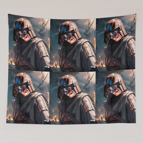 Item preview, Star Wars Retro Galactic Warriors Epic Cosmic Battlescape designed and sold by ART ATTACK ZONE.