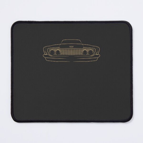 Item preview, 1960-Ford-Starliner--Front-Stencil-White designed and sold by SaraMosciski.
