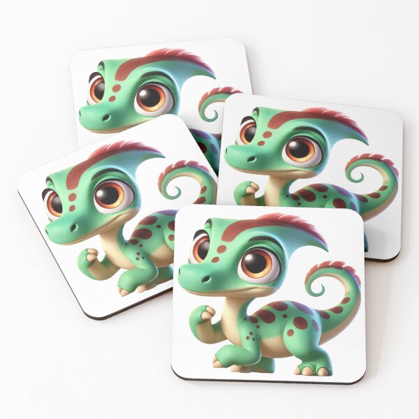 Item preview, Adorable Parasaurolophus Dinosaur designed and sold by Sillytoe.