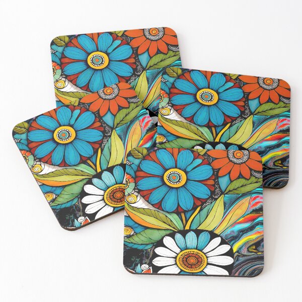 Item preview, Night Flower Garden designed and sold by ViaARTfactory.