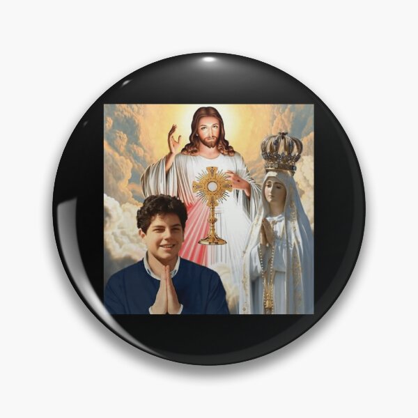 Item preview, Blessed Carlo Acutis Jesus And Our Lady Of Ftima designed and sold by RohanDaho.