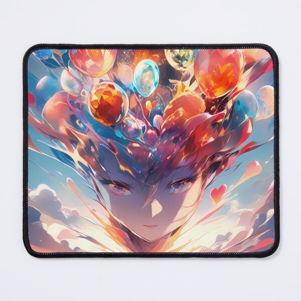 Item preview, Girl Colorful Cosmic Whirlwind Vibrant Emotional Expressions Visual designed and sold by ART ATTACK ZONE.