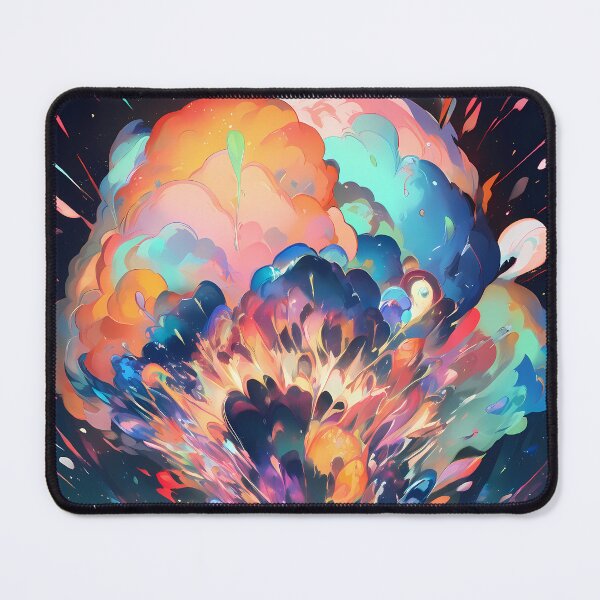 Item preview, Waves Colorful Cosmic Whirlwind Vibrant Emotional Expressions Visual designed and sold by ART ATTACK ZONE.