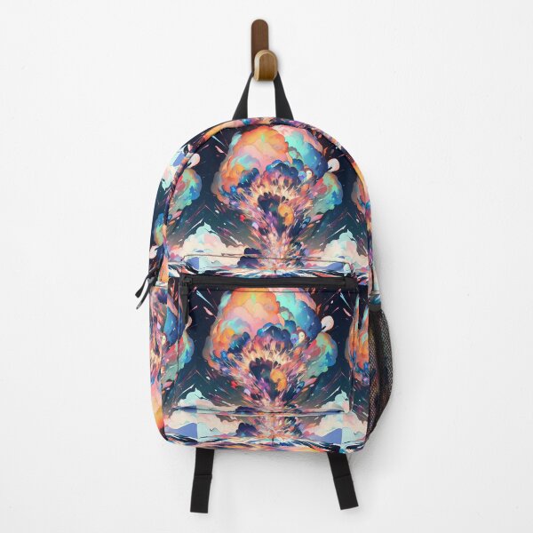 Item preview, Waves Colorful Cosmic Whirlwind Vibrant Emotional Expressions Visual designed and sold by ART ATTACK ZONE.