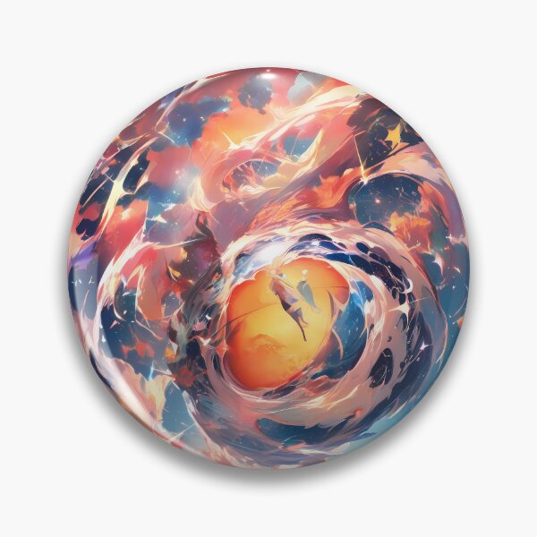 Item preview, Space Colorful Cosmic Whirlwind Vibrant Emotional Expressions Visual designed and sold by ART ATTACK ZONE.