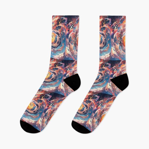 Item preview, Space Colorful Cosmic Whirlwind Vibrant Emotional Expressions Visual designed and sold by ART ATTACK ZONE.
