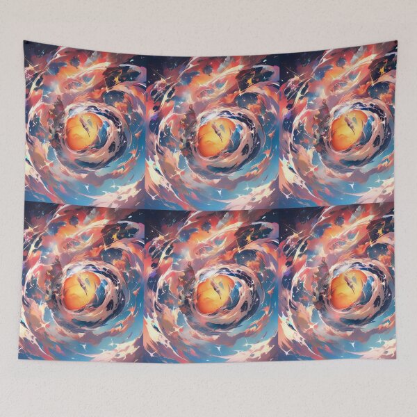 Item preview, Space Colorful Cosmic Whirlwind Vibrant Emotional Expressions Visual designed and sold by ART ATTACK ZONE.