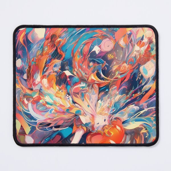 Item preview, Abstract Colorful Cosmic Whirlwind Vibrant Emotional Expressions Visual designed and sold by ART ATTACK ZONE.