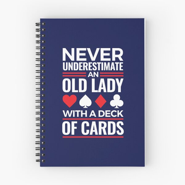 Item preview, Bridge Player Grandma Never Underestimate An Old Lady with a Deck of Cards designed and sold by jaygo.