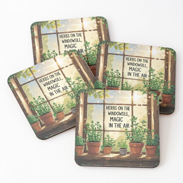 Item preview, Herbs on the Windowsill, Magic in the Air designed and sold by marshmelephant.