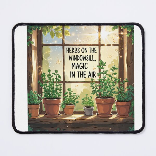Item preview, Herbs on the Windowsill, Magic in the Air designed and sold by marshmelephant.