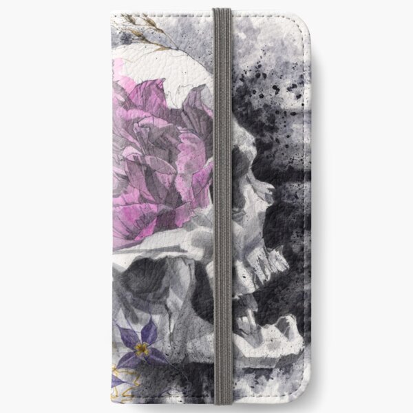 Headspace | Skull and Flowers iPhone Wallet