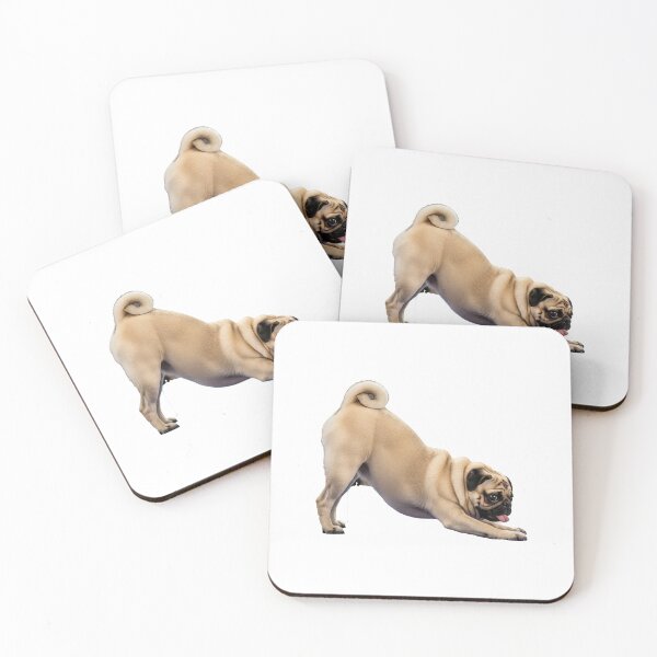 Item preview, Pug in a Play Bow designed and sold by Apex Designs.