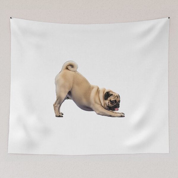 Item preview, Pug in a Play Bow designed and sold by Apex Designs.