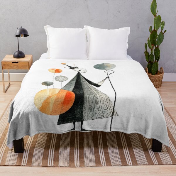 Item preview, Quirky Halloween Characters – Minimal Abstract Spooky Pattern designed and sold by dawnleblanc55.
