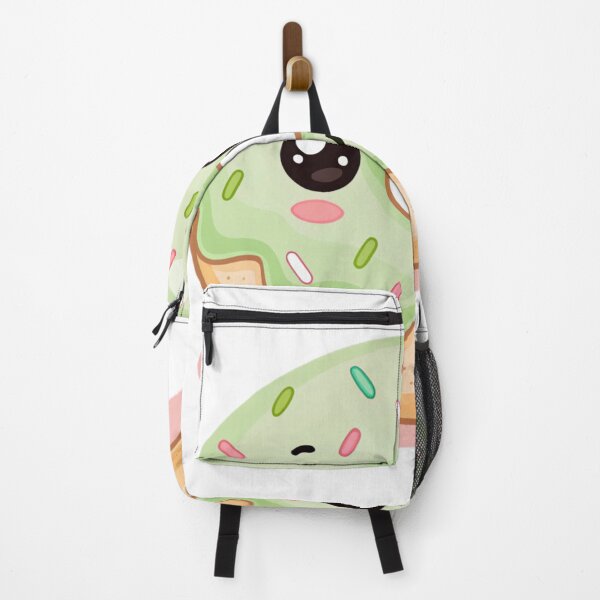 Item preview, Kawaii Matcha Mochi Donut – Cute Pastel Dessert Aesthetic Cartoon designed and sold by Nawastyle.