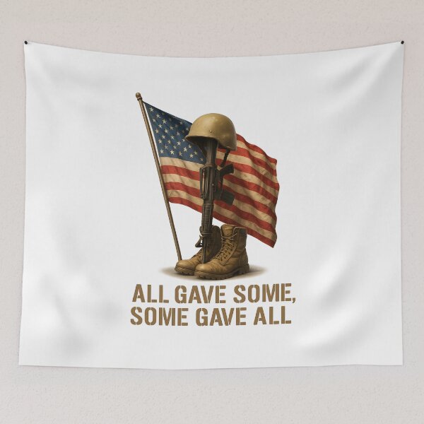 Item preview, ALL GAVE SOME, SOME GAVE ALL designed and sold by Canvations.
