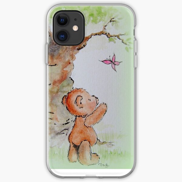 Butterfly Bear iPhone Soft Case