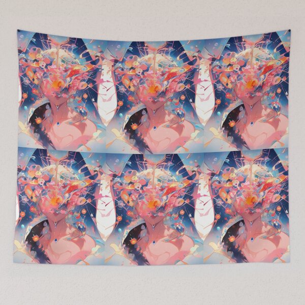 Item preview, Jane Colorful Cosmic Whirlwind Vibrant Emotional Expressions Visual designed and sold by ART ATTACK ZONE.