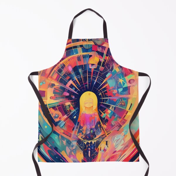 Item preview, God Colorful Cosmic Whirlwind Vibrant Emotional Expressions Visual designed and sold by ART ATTACK ZONE.
