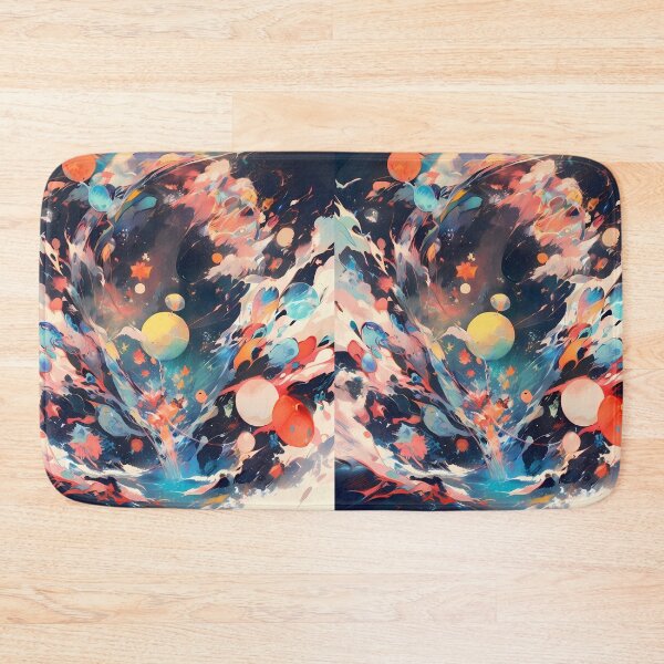 Item preview, Planets Colorful Cosmic Whirlwind Vibrant Emotional Expressions Visual designed and sold by ART ATTACK ZONE.