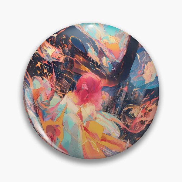 Item preview, Lines Colorful Cosmic Whirlwind Vibrant Emotional Expressions Visual designed and sold by ART ATTACK ZONE.