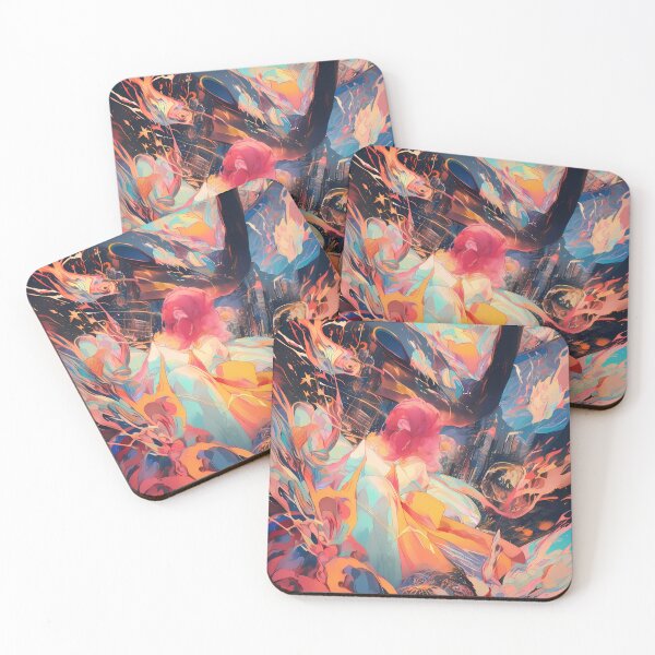 Item preview, Lines Colorful Cosmic Whirlwind Vibrant Emotional Expressions Visual designed and sold by ART ATTACK ZONE.