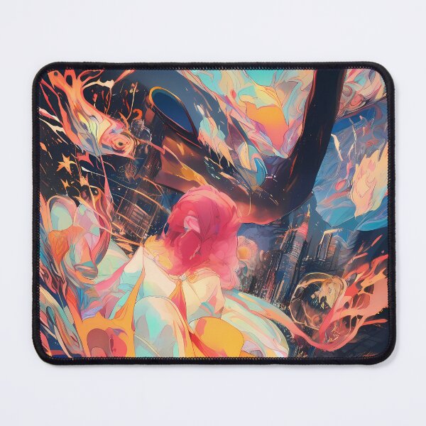 Item preview, Lines Colorful Cosmic Whirlwind Vibrant Emotional Expressions Visual designed and sold by ART ATTACK ZONE.