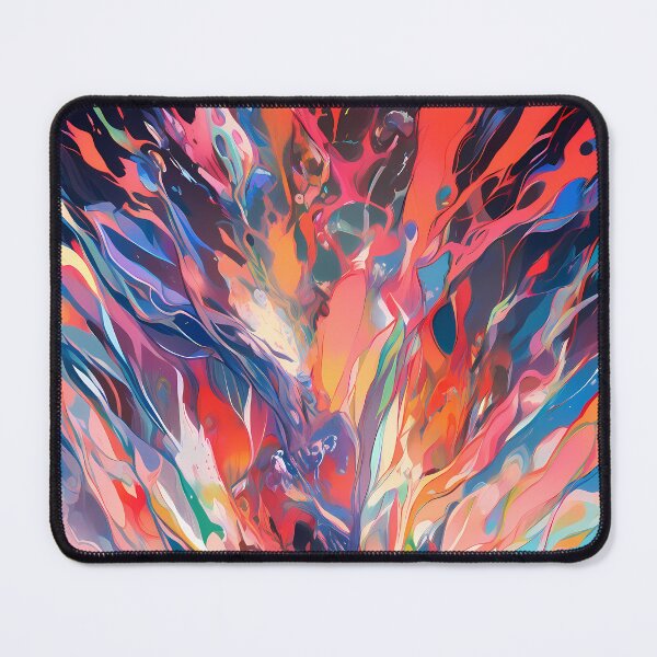 Item preview, Flames Colorful Cosmic Whirlwind Vibrant Emotional Expressions Visual designed and sold by ART ATTACK ZONE.