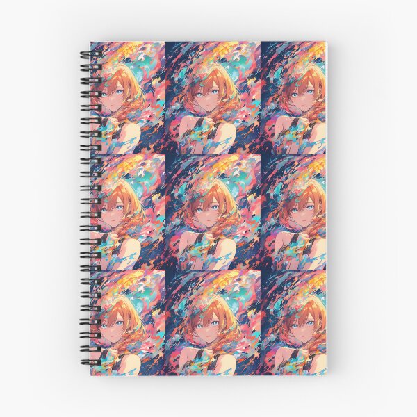 Item preview, Anime Girl Cosmic Whirlwind Vibrant Emotional Expressions Visual designed and sold by ART ATTACK ZONE.