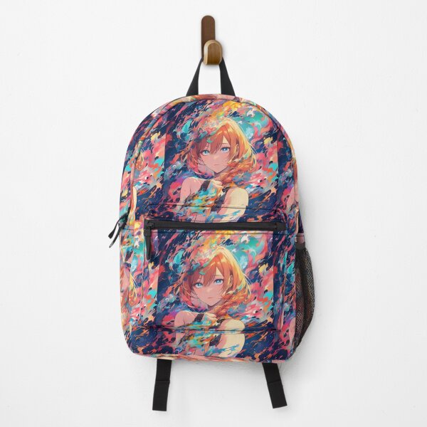 Item preview, Anime Girl Cosmic Whirlwind Vibrant Emotional Expressions Visual designed and sold by ART ATTACK ZONE.