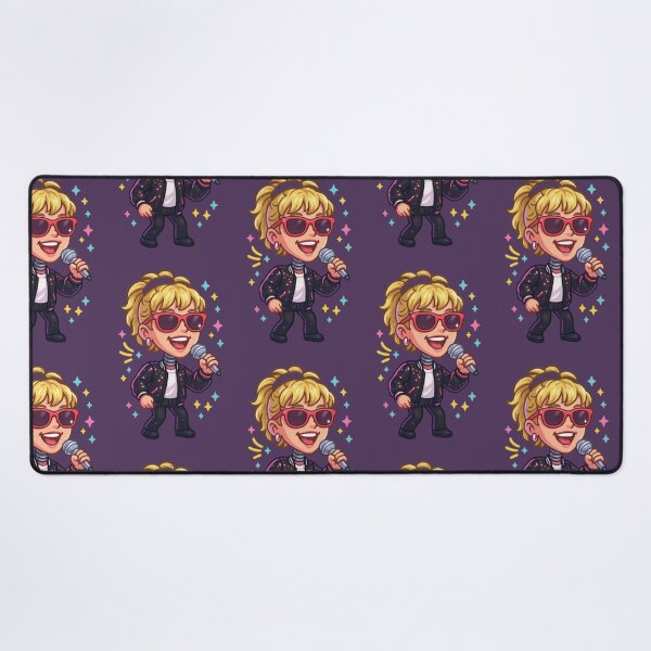 Item preview, Debbie Gibson Bobblehead Die-Cut Sticker designed and sold by CleverCulture.