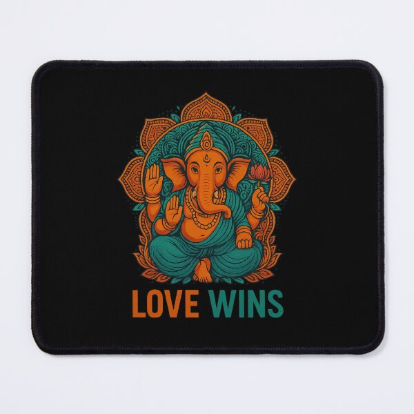 Aperçu de l'œuvre L'amour triomphe | Conception de l'autonomisation spirituelle de Ganesh | Armure intérieure créée et vendue par Inner Armor Designs.