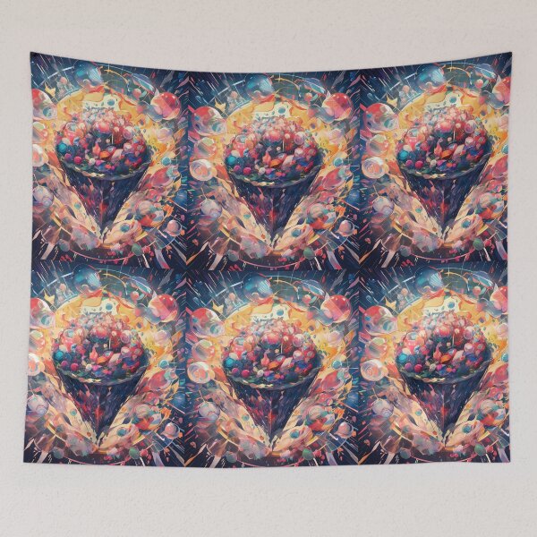 Item preview, Magical Colorful Cosmic Whirlwind Vibrant Emotional Expressions Visual designed and sold by ART ATTACK ZONE.
