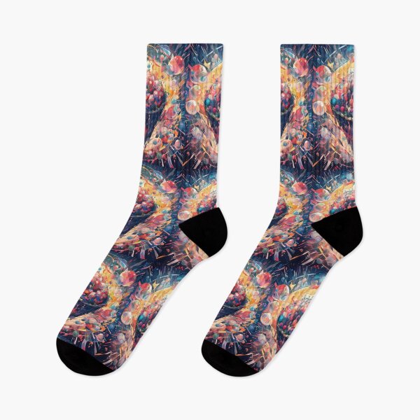 Item preview, Magical Colorful Cosmic Whirlwind Vibrant Emotional Expressions Visual designed and sold by ART ATTACK ZONE.