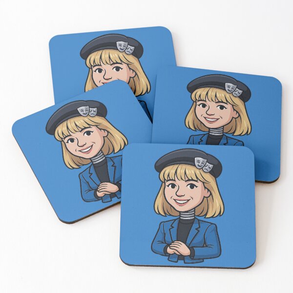 Item preview, Debbie Gibson Bobblehead Die-Cut Sticker designed and sold by CleverCulture.