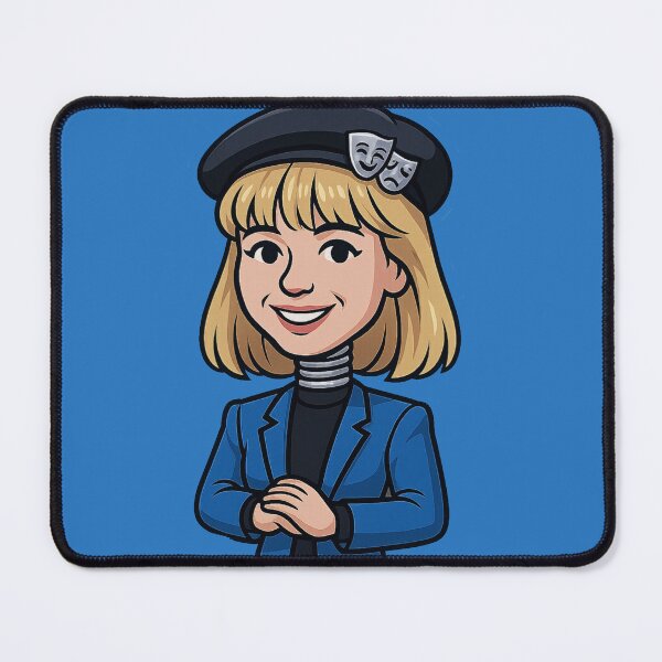 Item preview, Debbie Gibson Bobblehead Die-Cut Sticker designed and sold by CleverCulture.