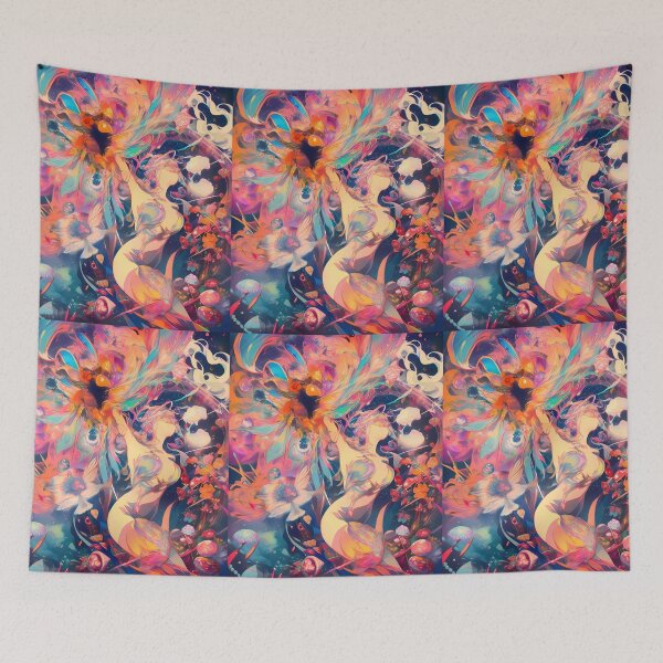 Item preview, Mystic Colorful Cosmic Whirlwind Vibrant Emotional Expressions Visual designed and sold by ART ATTACK ZONE.