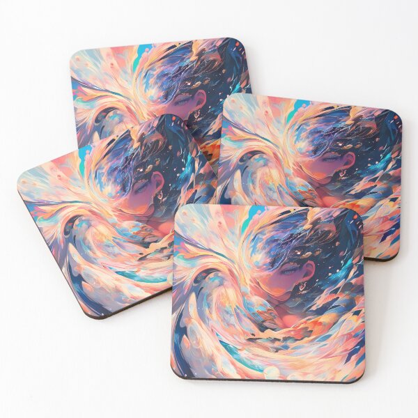 Item preview, One Colorful Cosmic Whirlwind Vibrant Emotional Expressions Visual designed and sold by ART ATTACK ZONE.