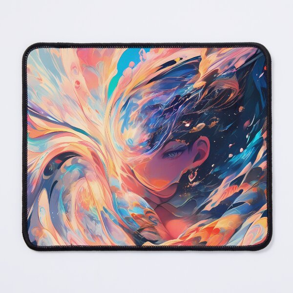 Item preview, One Colorful Cosmic Whirlwind Vibrant Emotional Expressions Visual designed and sold by ART ATTACK ZONE.